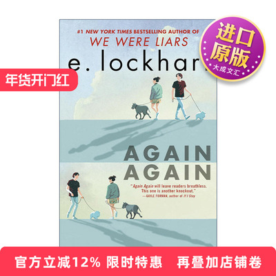英文原版 Again Again 再一次 We Were Liars说谎的人作者E. Lockhart 英文版 进口英语原版书籍