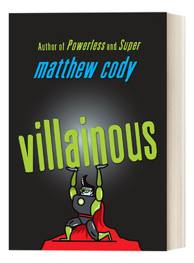 英文原版 Villainous Supers of Noble's Green 03 绿贵族的超级英雄系列3：邪恶 儿童漫画图画小说 Matthew Cody 英文版 进口书籍
