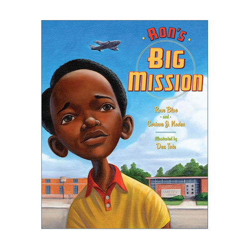 英文原版 Ron's Big Mission 罗恩的大任务 儿童精装历史传记绘本 Don Tate 英文版 进口英语原版书籍