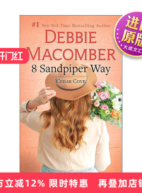 英文原版 8 Sandpiper Way 雪松湾影视原著系列 女性小说 纽约时报畅销书作家黛比·马科伯 英文版 进口英语原版书籍