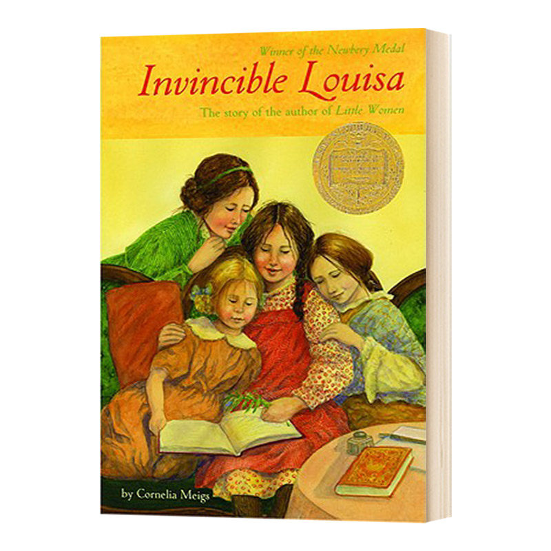 Invincible Louisa The Story of the Author of Little Women 不可征服的路易莎 小妇人作者的故事 英文原版 纽伯瑞金奖 英文版书