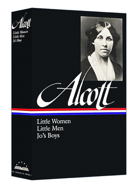 英文原版 Little Women Little Men Jo's Boys LOA #156 小女人 小男人 乔的男孩们 美国图书馆 精装 英文版 进口英语原版书籍