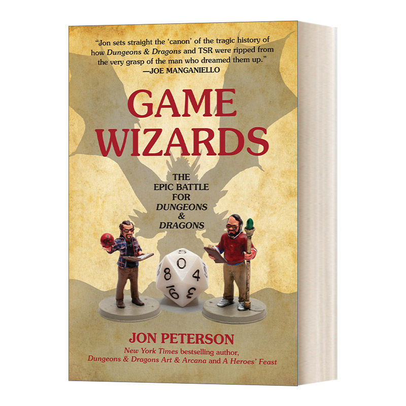 游戏向导 龙与地下城的史诗之战 英文原版 Game Wizards The Epic Battle for Dungeons and Dragons Jon Peterson