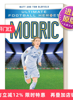 英文原版 Modric 超级足球明星人物传记 莫德里奇 Ultimate Football Heroes 英文版 进口英语原版书籍