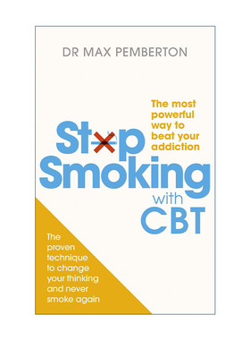 英文原版 Stop Smoking with CBT 认知行为疗法 CBT戒烟法 Max Pemberton 英文版 进口英语原版书籍