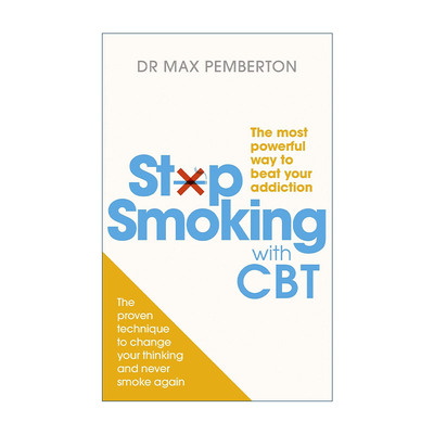 英文原版 Stop Smoking with CBT 认知行为疗法 CBT戒烟法 Max Pemberton 英文版 进口英语原版书籍