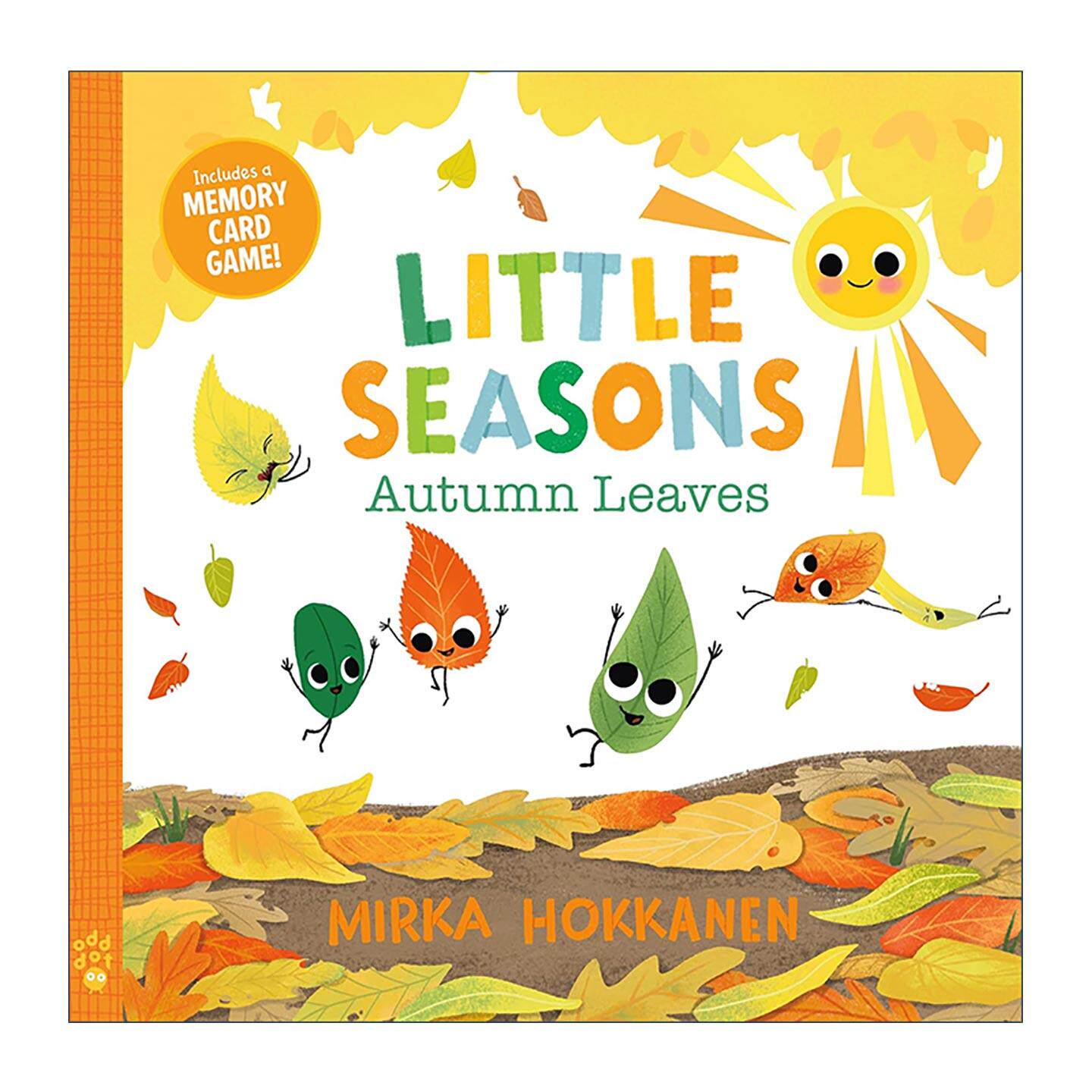 英文原版 Little Seasons Autumn Leaves 小小四季之秋天的落叶 精装图画书 英文版 进口英语原版书籍