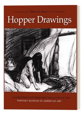英文原版 Hopper Drawings 爱德华·霍珀素描作品集 英文版 进口英语原版书籍
