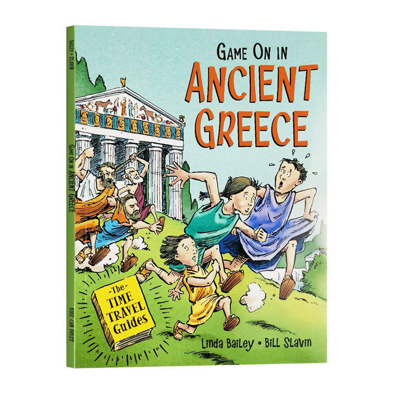 Game On in Ancient Greece 英文原版 时间旅行者 希腊让孩子爱上古文明 神奇时光探险之旅 回到古希腊 英文版原版英语书籍
