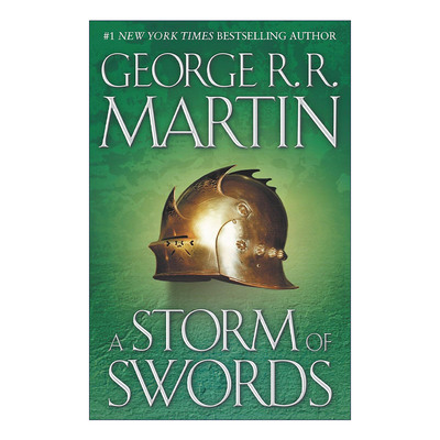 英文原版 A Storm of Swords A Song of Ice and Fire: Book Three 冰与火之歌3 冰雨的风暴 精装 英文版 进口英语原版书籍
