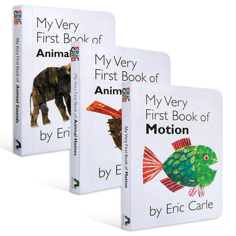 My Very First Book of Animal 英文原版 我的第一本动物叫声 艾瑞卡尔爷爷 Eric Carle 英文版英文版进口1-2-3岁宝宝绘本纸板书图片