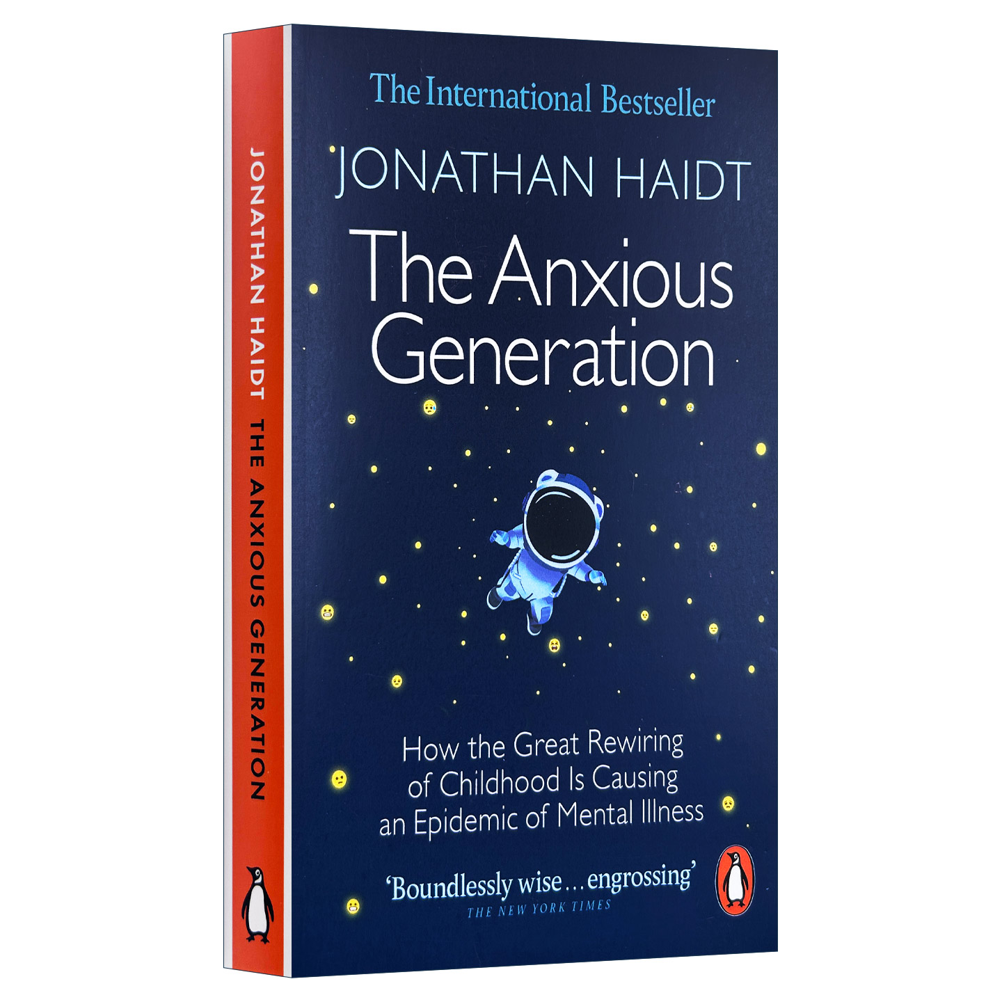 英文原版 The Anxious Generation 焦虑的一代 失控的焦虑世代 Jonathan Haidt 英文版 进口英语原版书籍