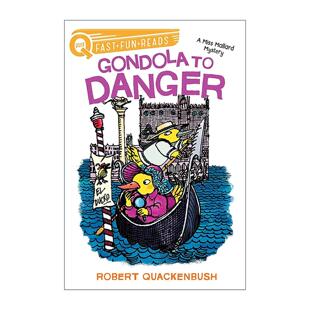 Danger 贡多拉险情 鸭侦探马拉德小姐系列 英文原版 进口英语原版 英文版 书籍 Gondola