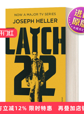 英文原版小说 Catch-22 TV Tie-In 第二十二条军规 美国文学 黑色幽默 约瑟夫海勒 电视剧封面版 英文版 进口英语原版书籍