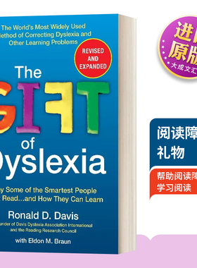 英文原版 The Gift of Dyslexia Revised and Expanded 阅读障碍的礼物 修订和扩展 英文版 进口英语原版书籍