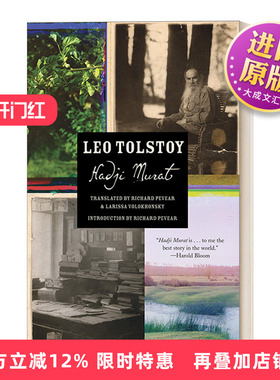 英文原版 Hadji Murat Vintage Classics 哈吉·穆拉特 经典历史小说 Leo Tolstoy列夫·托尔斯泰 英文版 进口英语原版书籍