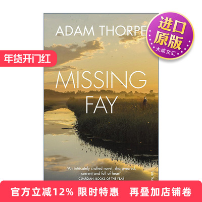 英文原版 Missing Fay 失踪的女孩 亚当·索普Adam Thorpe小说 英文版 进口英语原版书籍