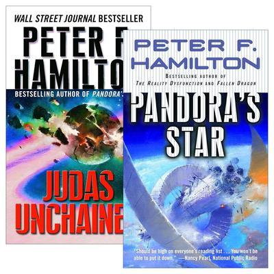 英文原版 The Commonwealth Saga 潘多拉之星2册 联邦传奇系列 科幻小说 英文版 进口英语原版书籍