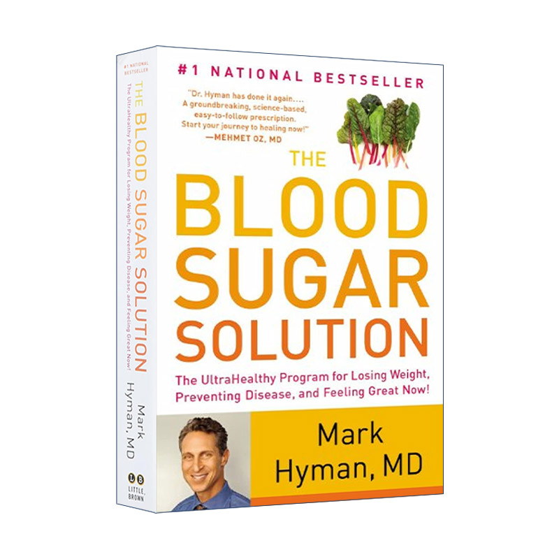 英文原版 The Blood Sugar Solution 平衡血糖方案全解 马克?海曼 英文版 进口英语原版书籍