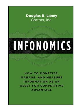 英文原版 Infonomics 信息经济学 如何对信息资产进行定价 管理与度量 英文版 进口英语原版书籍
