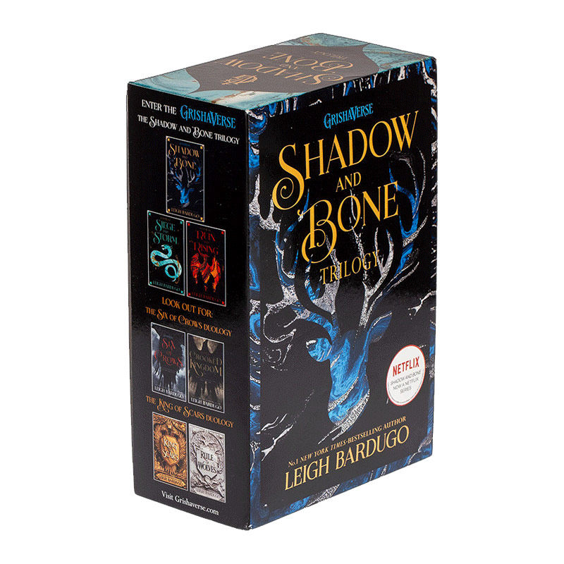 英文原版 Shadow and Bone boxset 影与骨 格里莎三部曲 3册盒装 英文版 进口英语原版书籍儿童图书