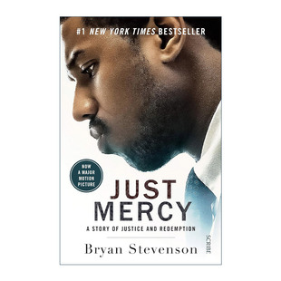 英文原版 Just Mercy 正义的慈悲 布莱恩·史蒂文森回忆录 电影封面版 英文版 进口英语原版书籍
