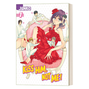 英文原版 Kiss Him Not Me 7 我太受欢迎了该怎么办7 日本少女漫画 Junko 英文版 进口英语原版书籍