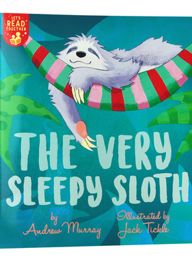 英文原版绘本 Very Sleepy Sloth 非常嗜睡的树懒 Let's Read Together系列2 儿童英语故事图画书 英文版