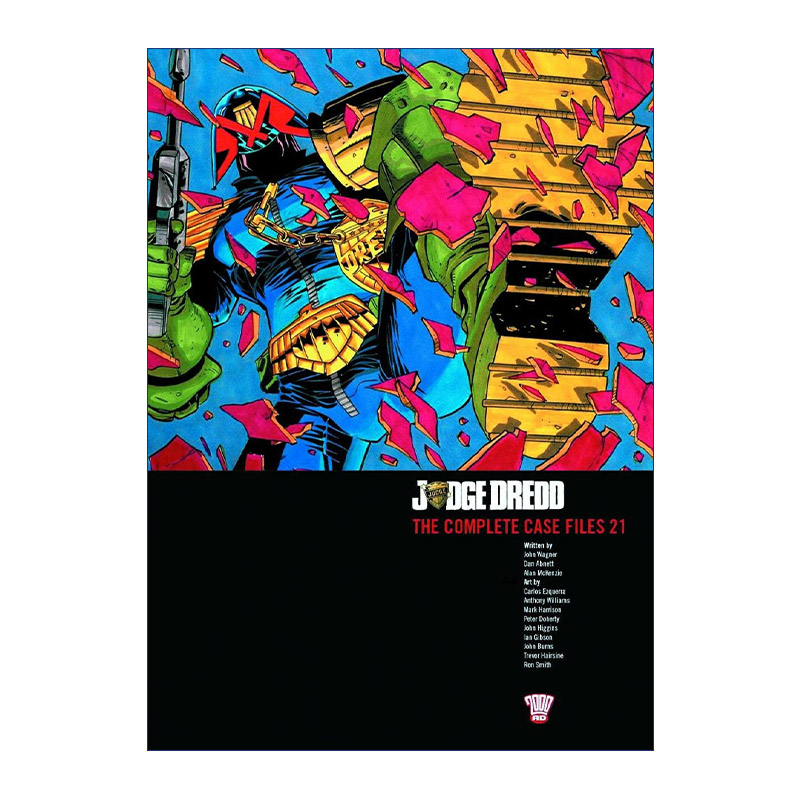 英文原版 Judge Dredd Case Files 21 特警判官 漫画合集21 英文版 进口英语原版书籍