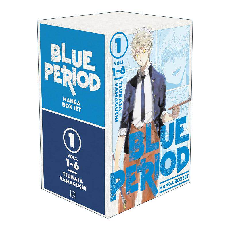 英文原版 Blue Period Manga Box Set 1 蓝色时期1-6 盒装套装 漫画 山口飞翔 英文版 进口英语原版书籍