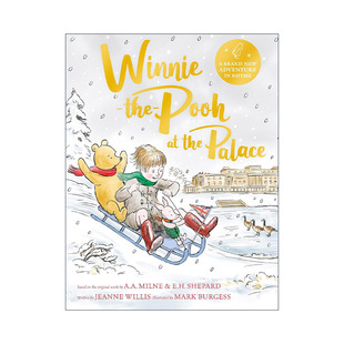 小熊维尼 Winnie Palace 英文原版 儿童押韵精装 进口英语原版 Pooh 英文版 the 书籍 绘本 宫殿里