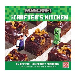 厨房 Minecraft 我 英文原版 游戏周边美食食谱书 进口英语原版 Crafter’s 英文版 The 书籍 Kitchen 精装 世界工匠