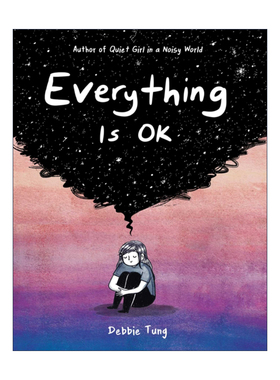 英文原版 Everything Is OK 所遇之事终将变好 抑郁焦虑症 图像小说 英国华裔网红漫画师Debbie Tung 温馨治愈漫画英文版进口书籍