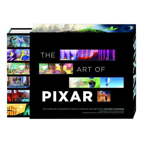 精装 皮克斯的艺术:25周年动画电影完整色彩手稿 英文原版 The Art of Pixar 电影制作 原画设计 英文版 进口英语书籍