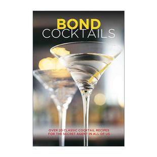 邦德鸡尾酒 超20种经典 进口英语原版 Bond 书籍 英文版 Cocktails 精装 英文原版 鸡尾酒配方
