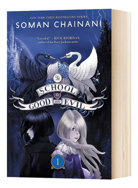 英文原版 The School for Good and Evil#1 善恶学院1 科幻小说 Soman Chainani HarperCollins 英文版儿童图书