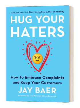 英文原版 Hug Your Haters 拥抱你的仇敌 精装 英文版 进口英语原版书籍