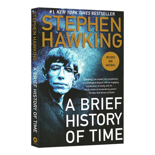 英文原版 A Brief History of Time 时间简史 史蒂芬霍金 英文版 进口英语原版书籍