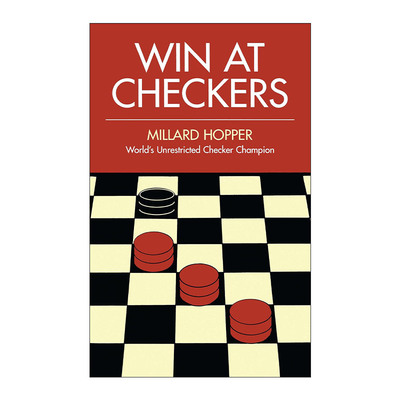 英文原版 Win at Checkers 跳棋获胜指南 Millard Hopper 英文版 进口英语原版书籍