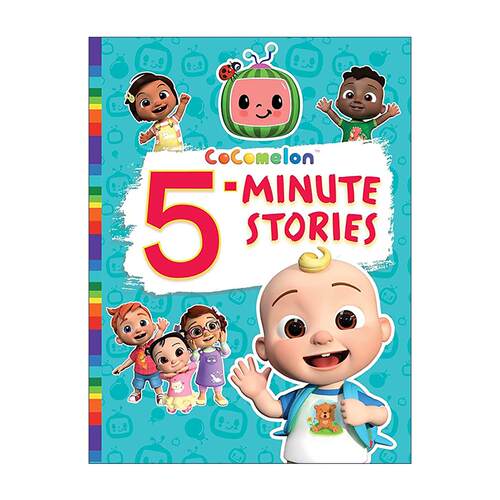 英文原版 CoComelon 5-Minute Stories 可可瓜瓜5分钟故事集 精装绘本 英文版 进口英语原版书籍