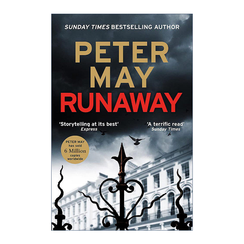 英文原版 Runaway 逃离 惊悚悬疑小说 皮特·梅 英文版 进口英语原版书籍