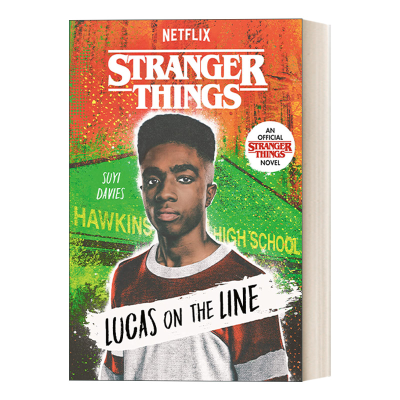 英文原版小说 Stranger Things Lucas on the Line 怪奇物语 卢卡斯在线 青少年友谊科幻小说 Suyi Davies 精装 英文版 进口英语书