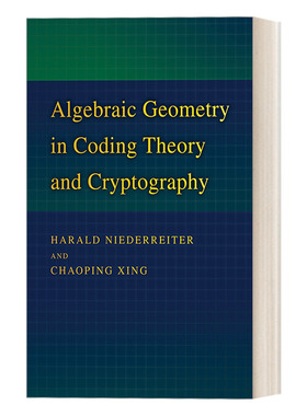 英文原版 Algebraic Geometry in Coding Theory and Cryptography 编码理论和密码学中的代数几何 精装 Harald Niederreiter