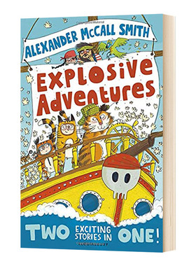 英文原版 Alexander McCall Smith's Explosive Adventures 大冒险 英文版 进口英语原版书籍 英语小说