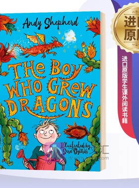 养龙的男孩1 英文原版 The Boy Who Grew Dragons 英文版儿童英语章节书 进口原版学生课外阅读书籍