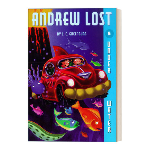 英文原版 Under Water Andrew Lost #5 安德鲁不见了系列5 英文版 进口英语原版书籍