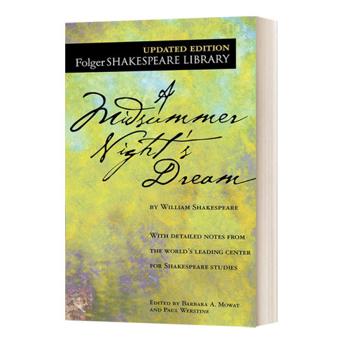 英文原版 A Midsummer Night's Dream 仲夏夜之梦 福尔杰莎士比亚图书馆系列 英文版 进口英语原版书籍