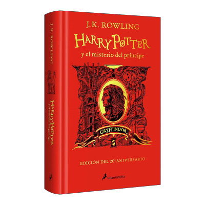 西班牙语原版 Harry Potter y el misterio del Principe 20 Aniv. Gryffindor 哈利波特与混血王子 格兰芬多版 进口原版书籍