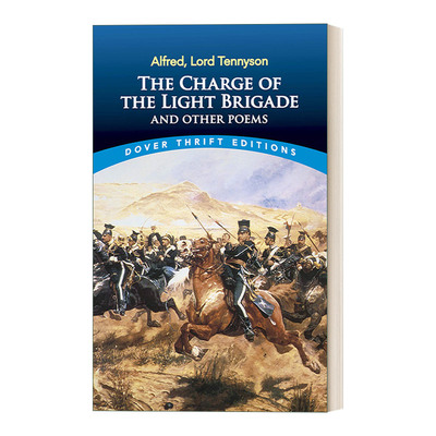 英文原版 The Charge of the Light Brigade and Other Poems 前进吧 轻骑兵 丁尼生诗歌精选 Dover Thrift Editions 进口书籍