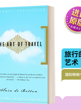 英文原版 The Art of Travel 旅行的艺术 Alain De Botton 阿兰德波顿 英文版 进口英语原版书籍